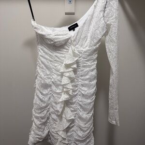 Majorelle White Lace Dress